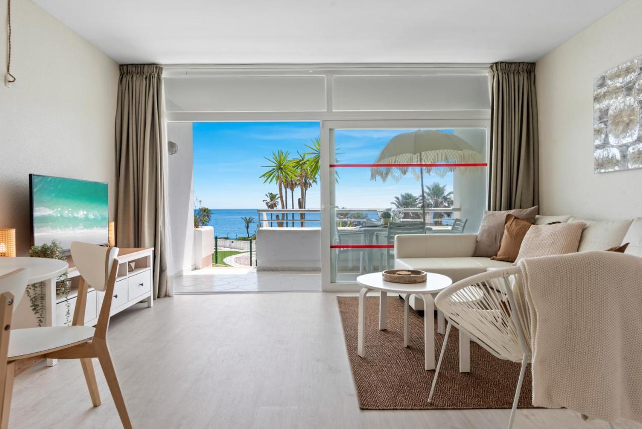 Frontline Beach Apartment Miraflores Sitio de Calahonda Exteriör bild