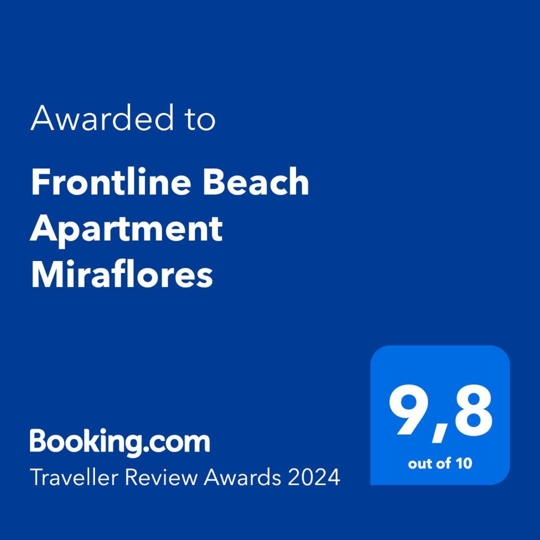 Frontline Beach Apartment Miraflores Sitio de Calahonda Exteriör bild